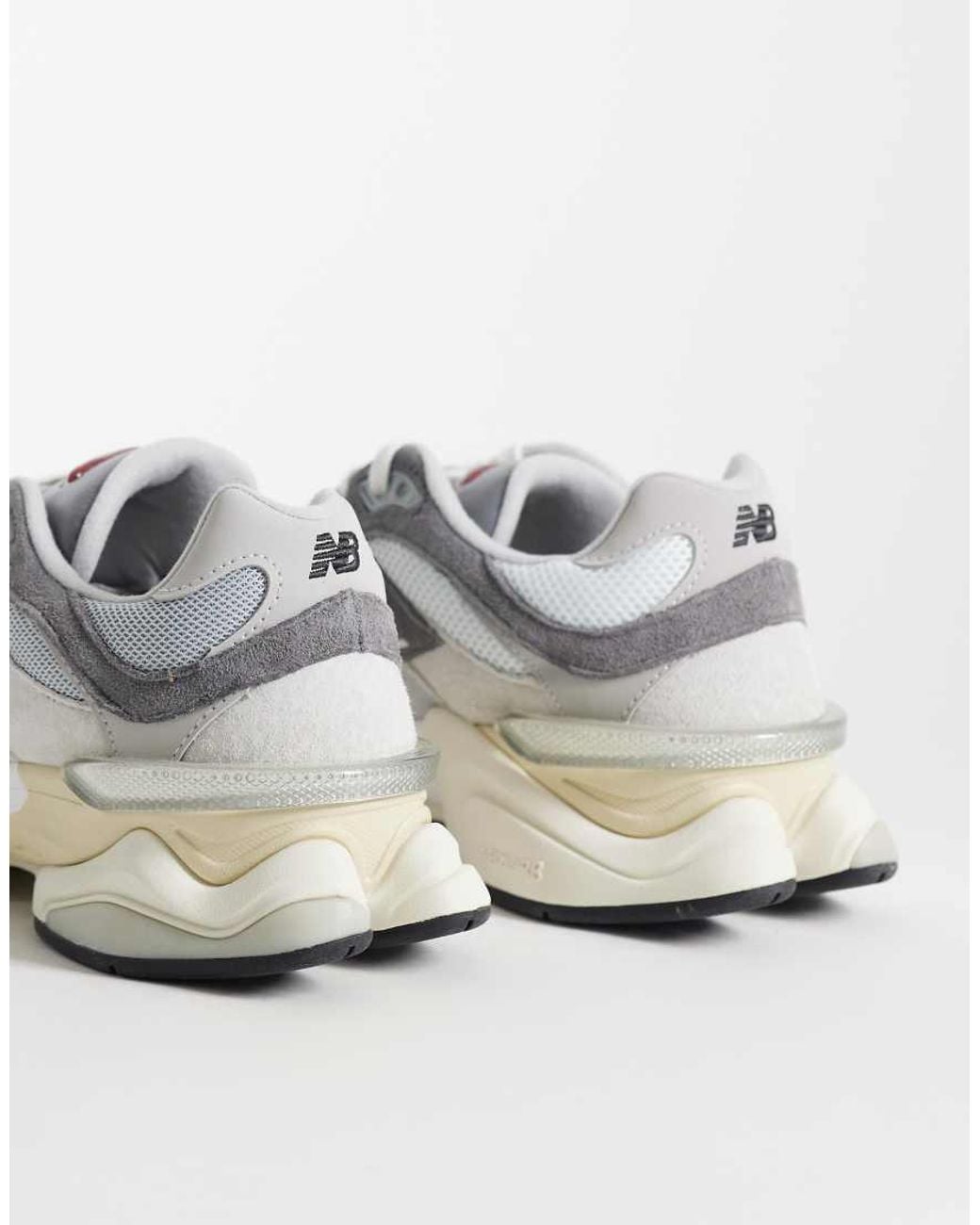 New Balance White 9060 Sneakers
