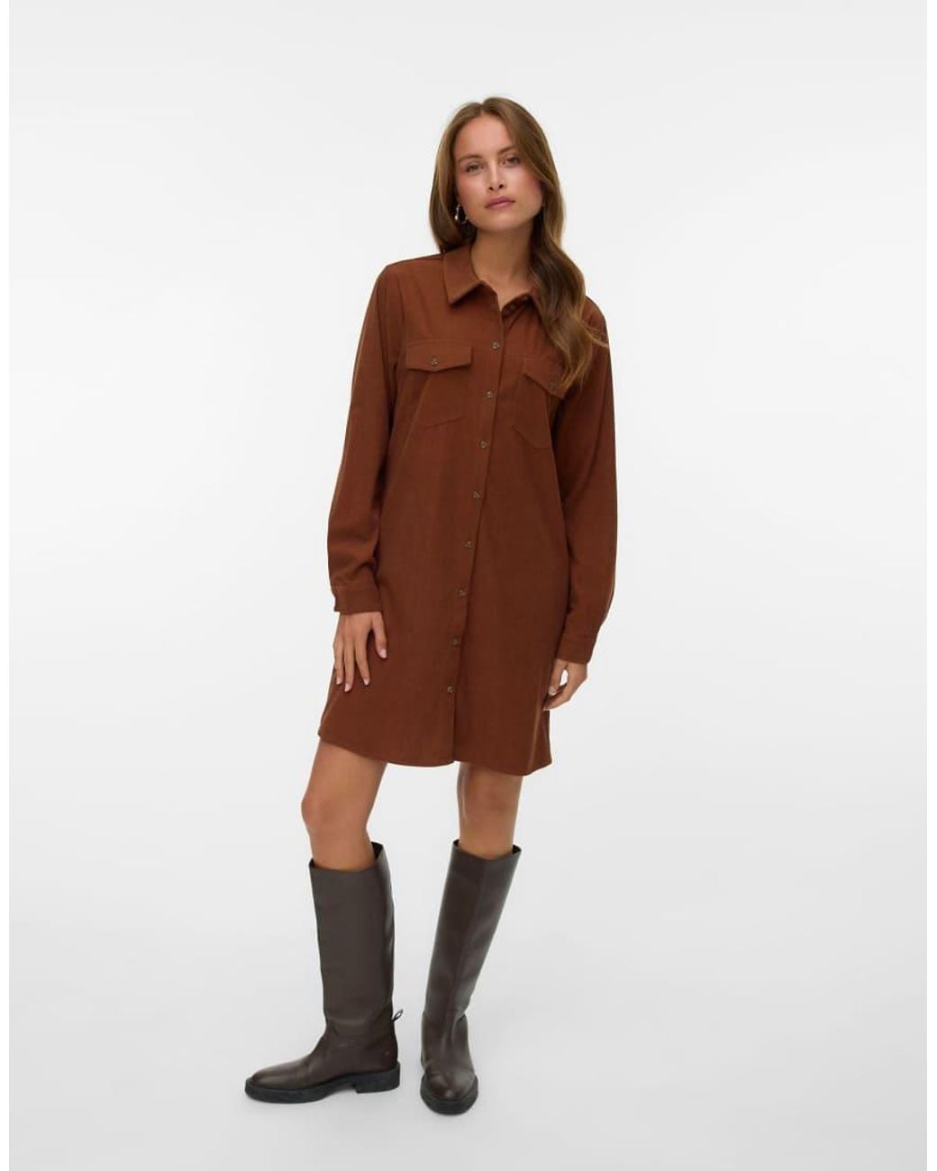 Vero Moda Brown Dress