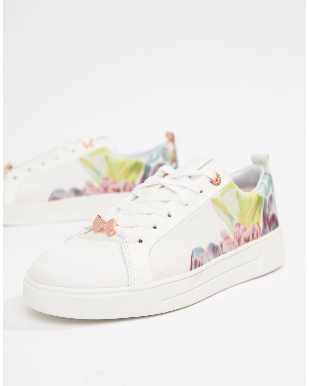 white ted baker sneakers