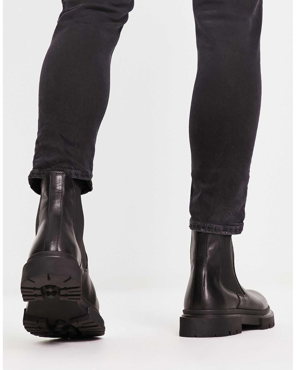 schuh Duke Chunky Chelsea Boots in Black for Men | Lyst display picture 1
