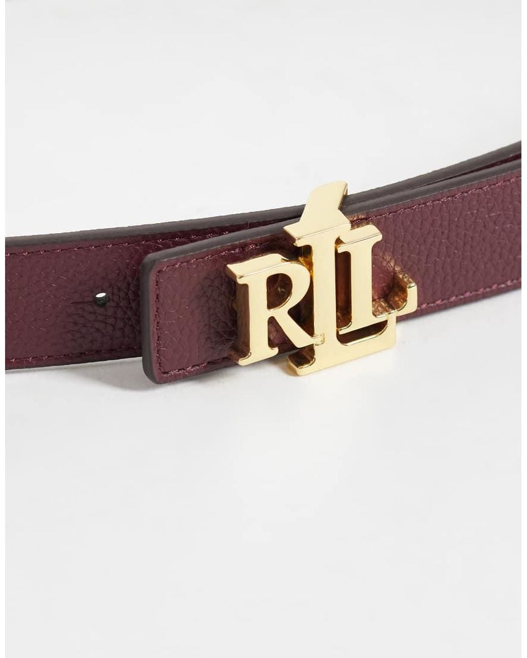 Ralph Lauren White Medium Reversible 30 Belt