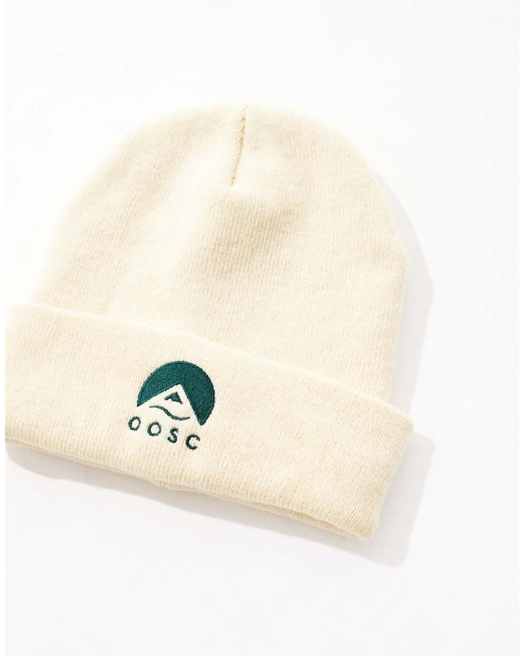 OOSC White Classique Ski Beanie Desert Sand