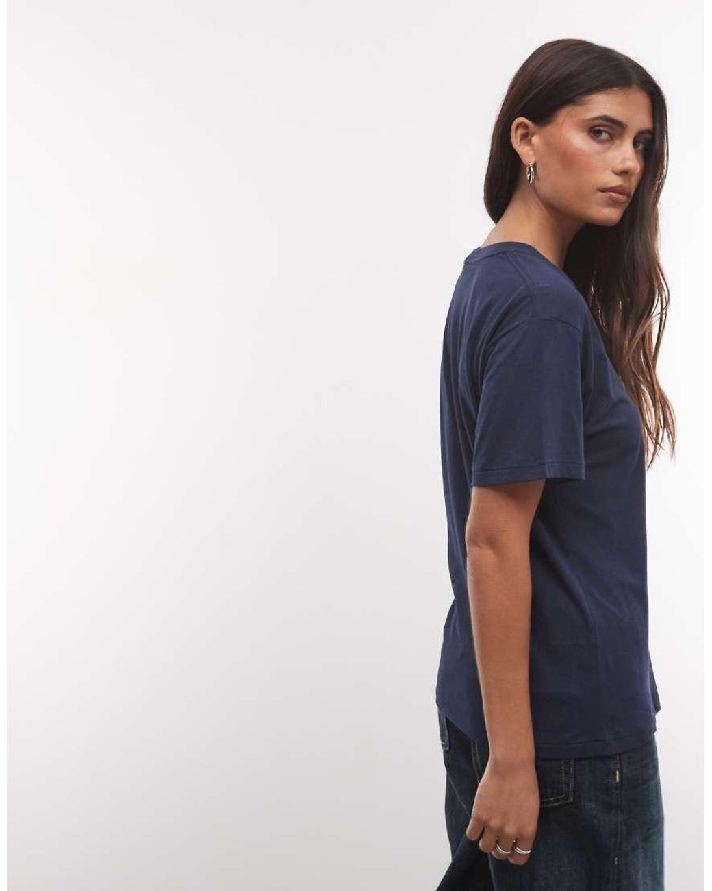 Polo Ralph Lauren Blue Winter Bear Print T-Shirt