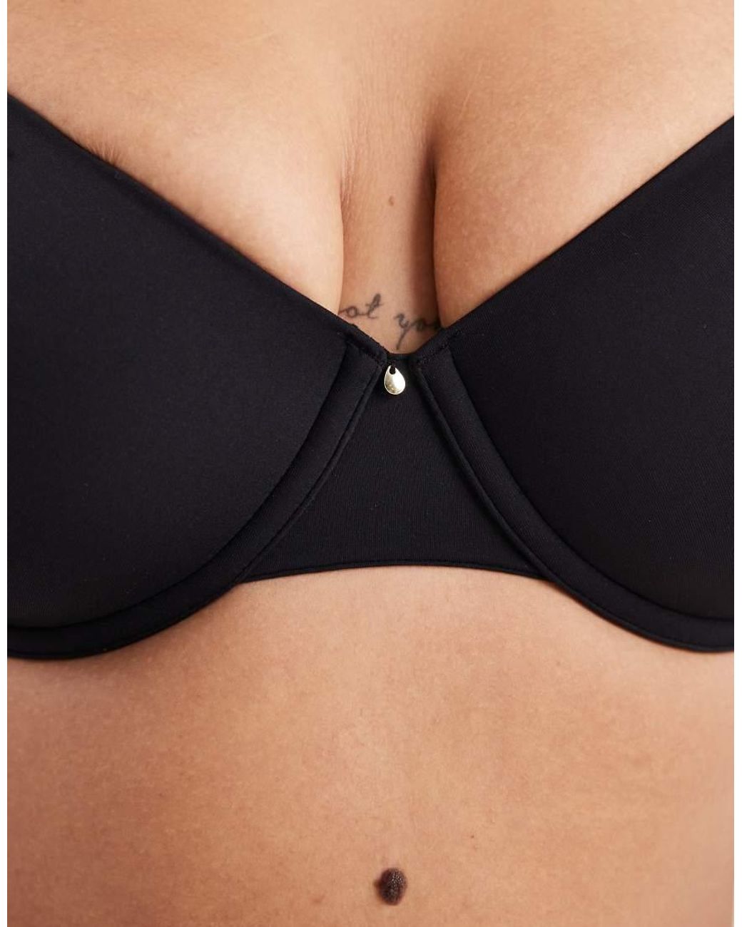 ASOS Black Asos Design Curve Moulded T-Shirt Bra