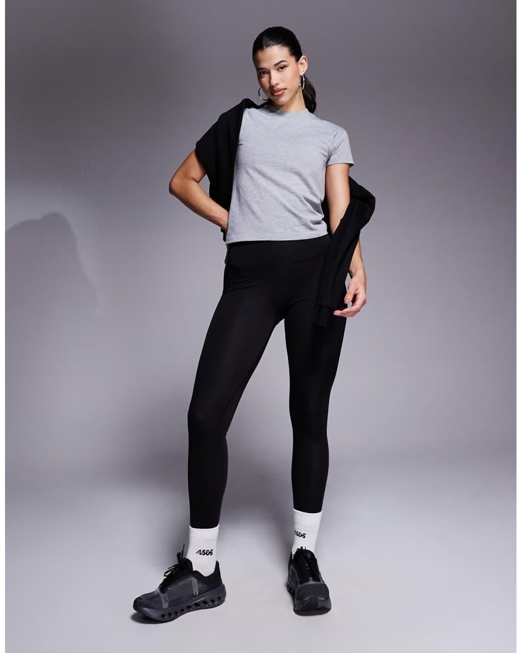 4505 Gray Icon Cotton Boxy T-shirt With Quick Dry Finish