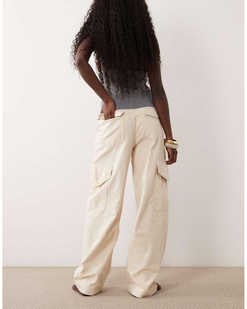 Aria Jeans Utility di Mango in Natural