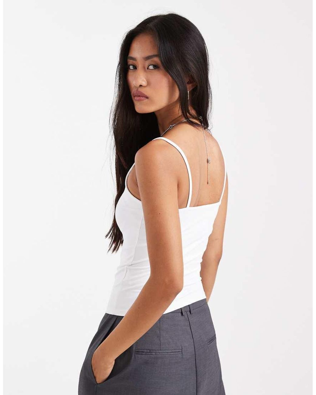 Cotton On White Essential Cami Top