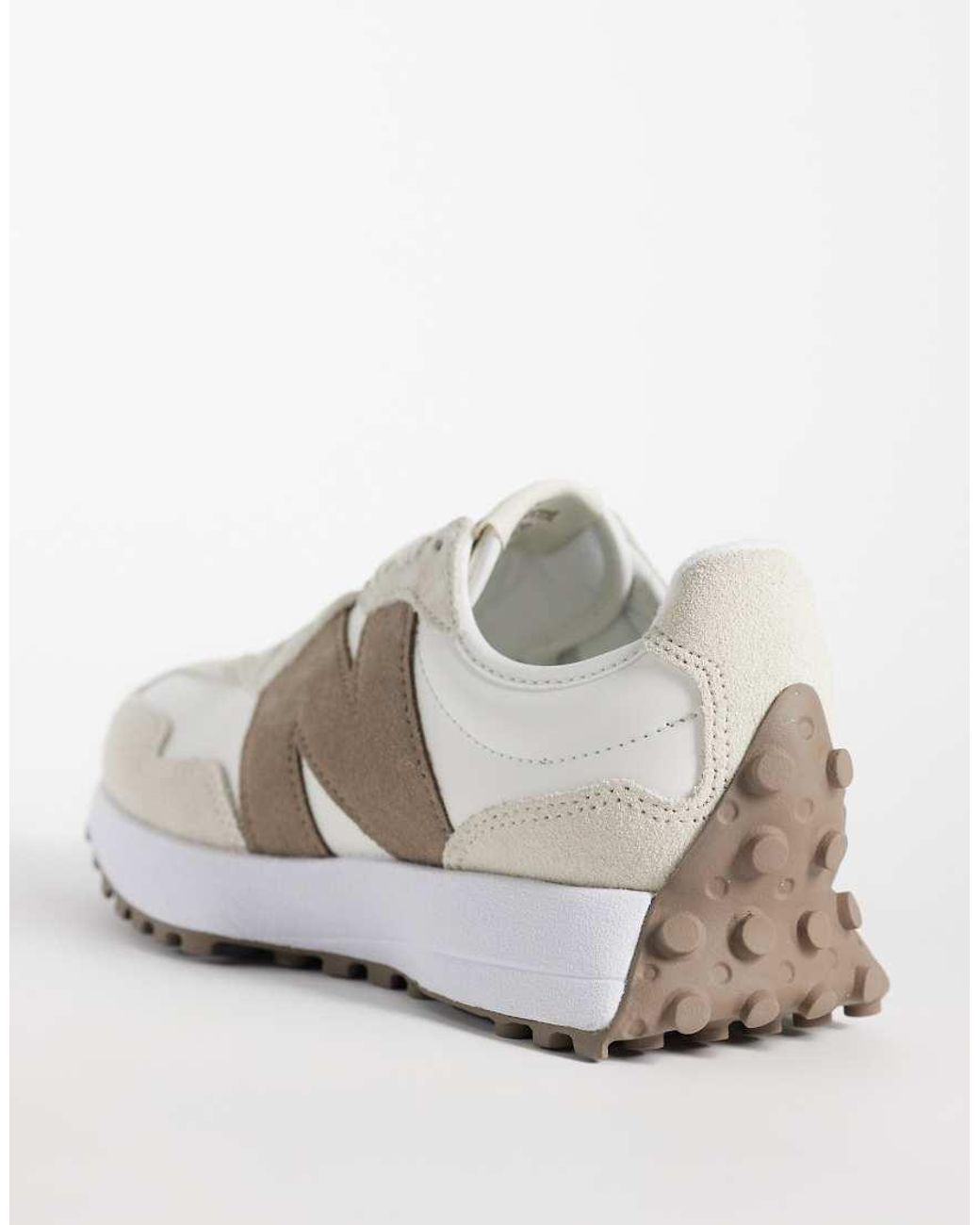 New Balance White 327 Sneakers