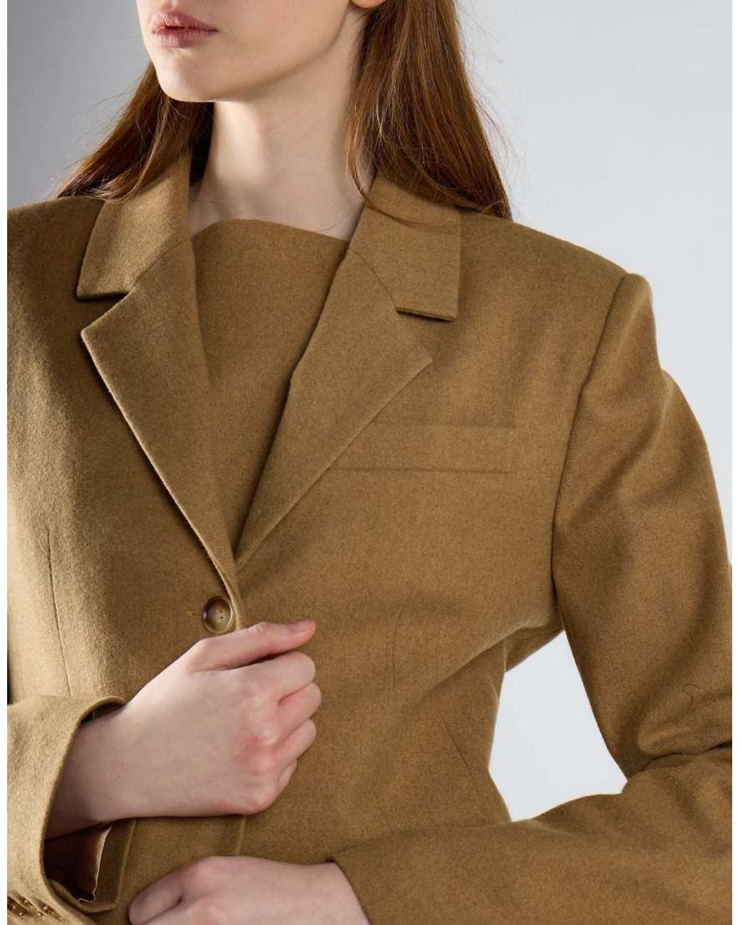 Glamorous Natural Hourglass Blazer Jacket