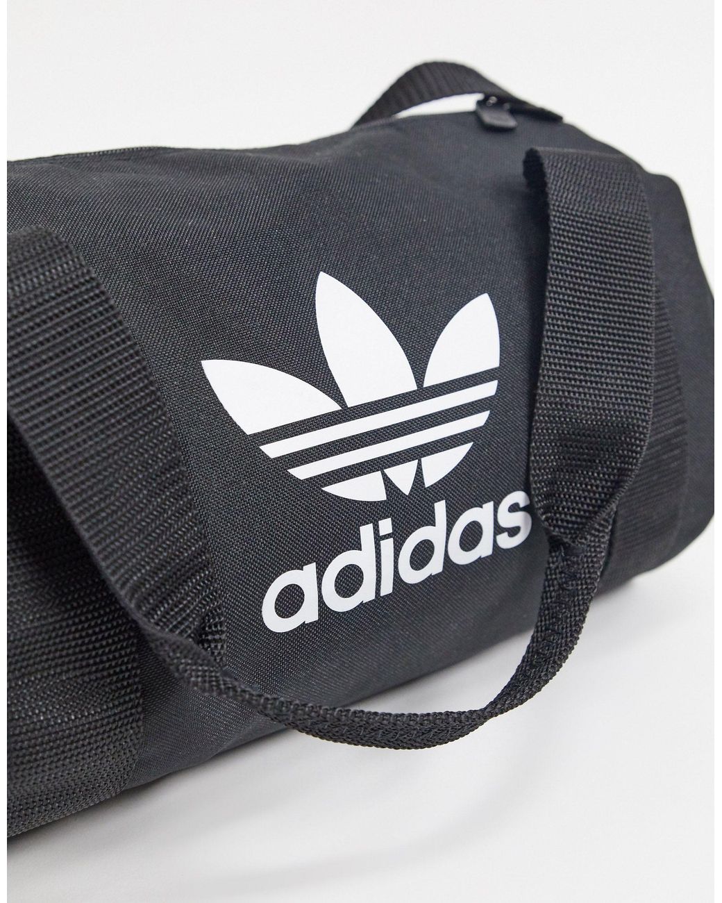 adidas originals mini duffle bag in black