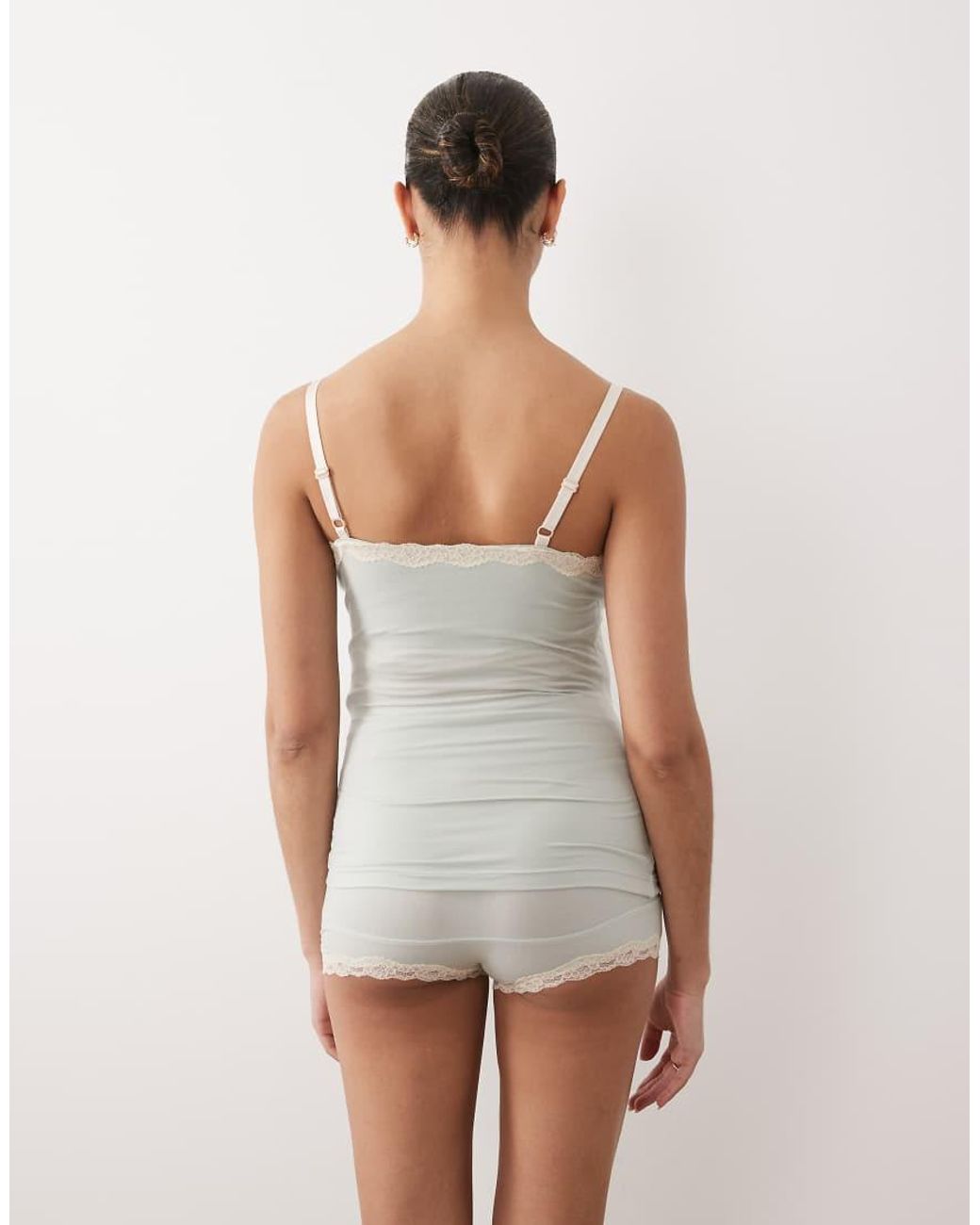 Lindex Gray Maternity Nursing Camisole