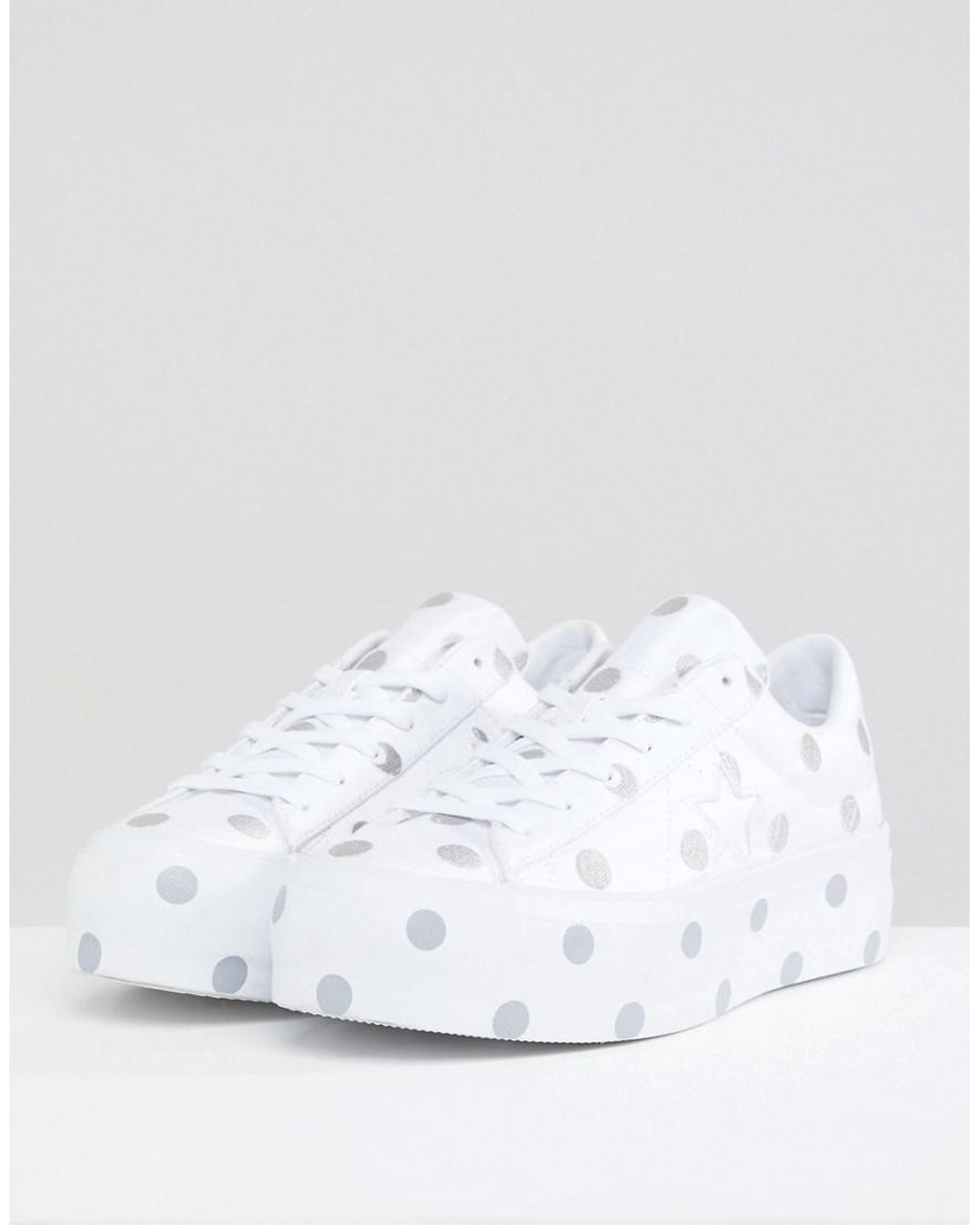 Polka dot converse platform 2025