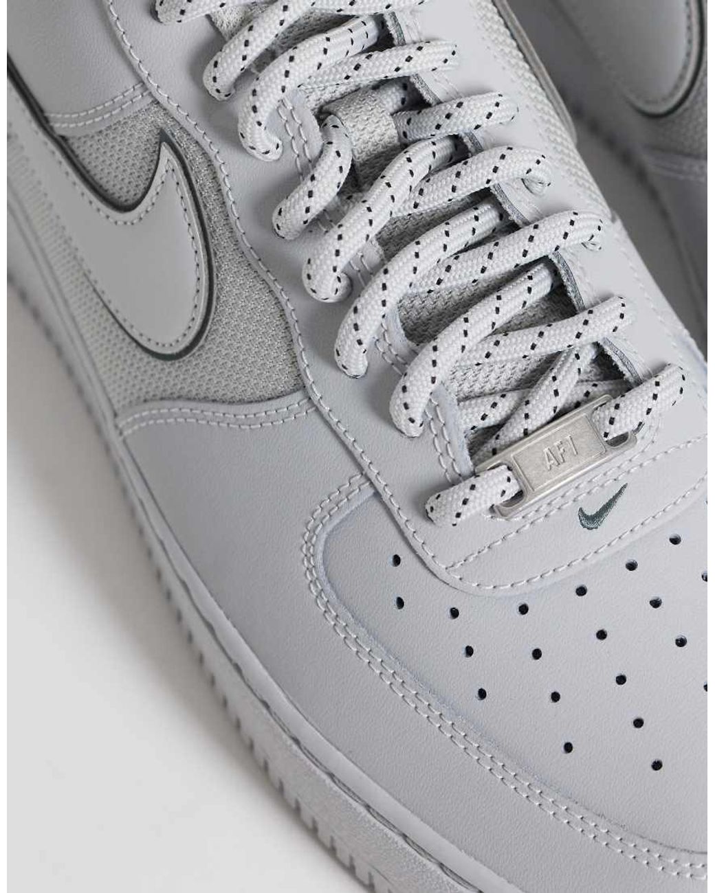 Nike White Air Force 1 '07 Low Lv8 Tech Trainers for men