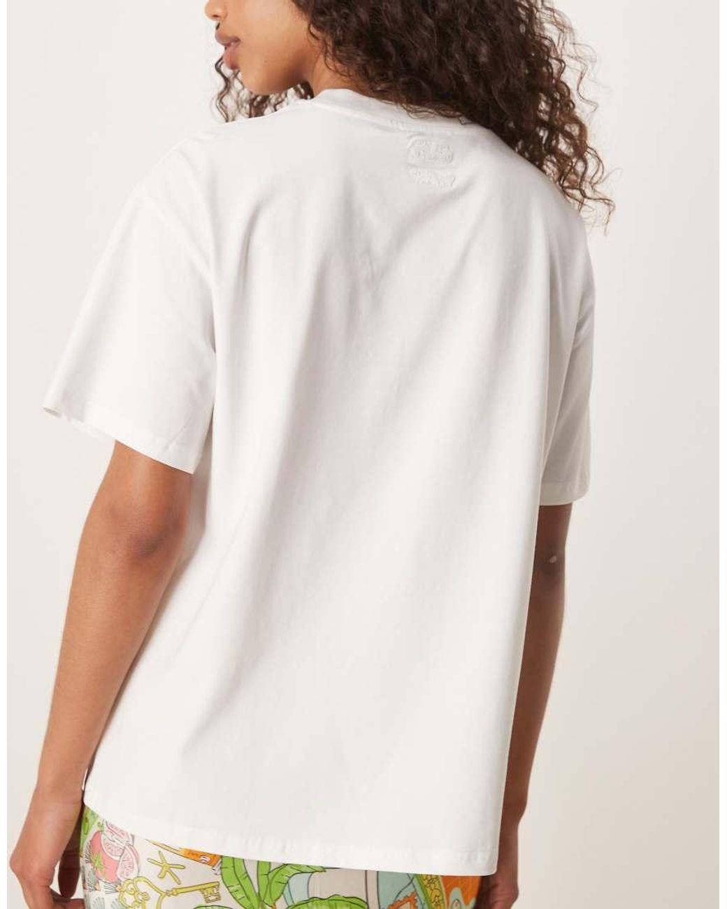 Never Fully Dressed White Orange Cart Baby Tee
