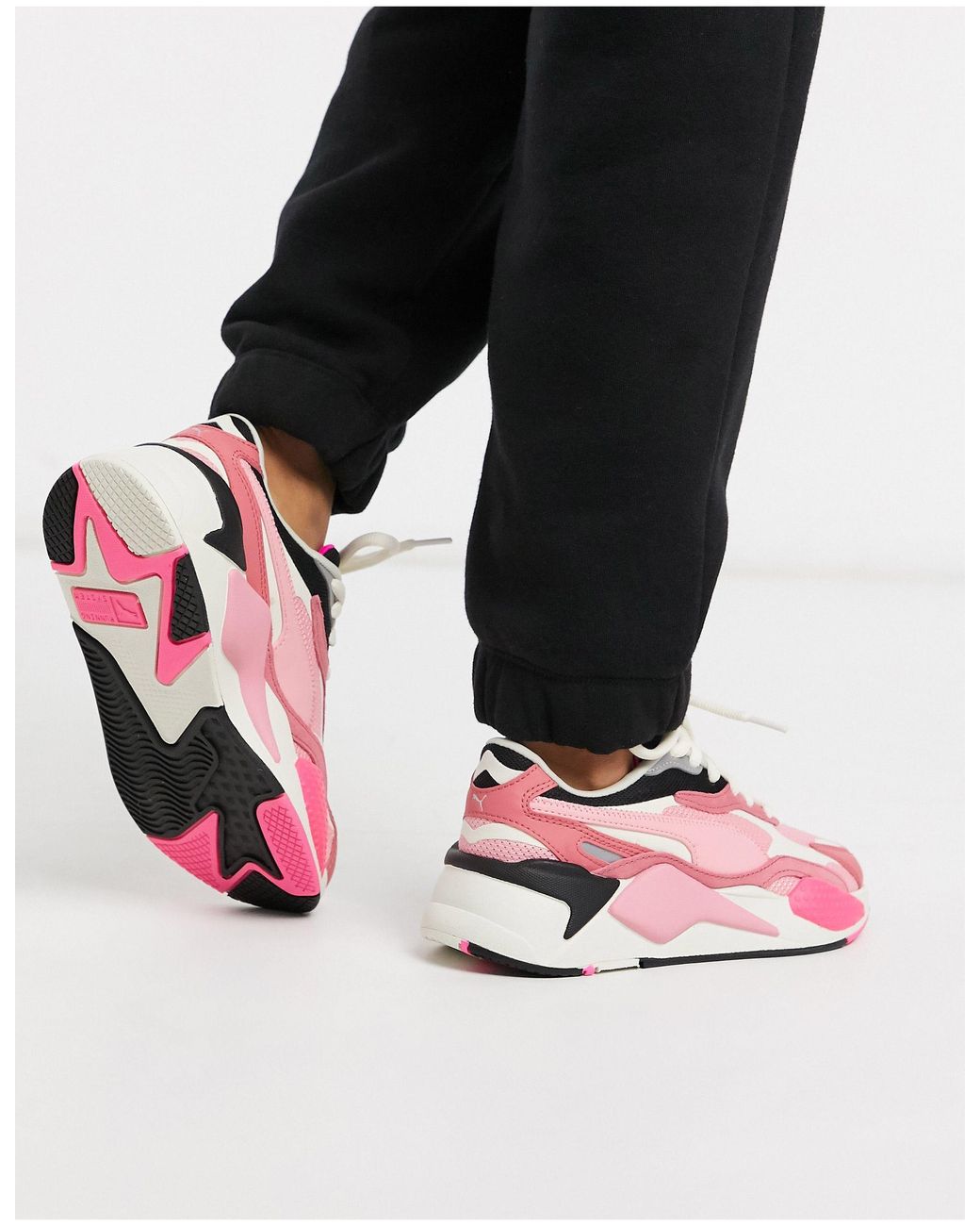 PUMA Rs-x Cubed in Pink | Lyst Canada