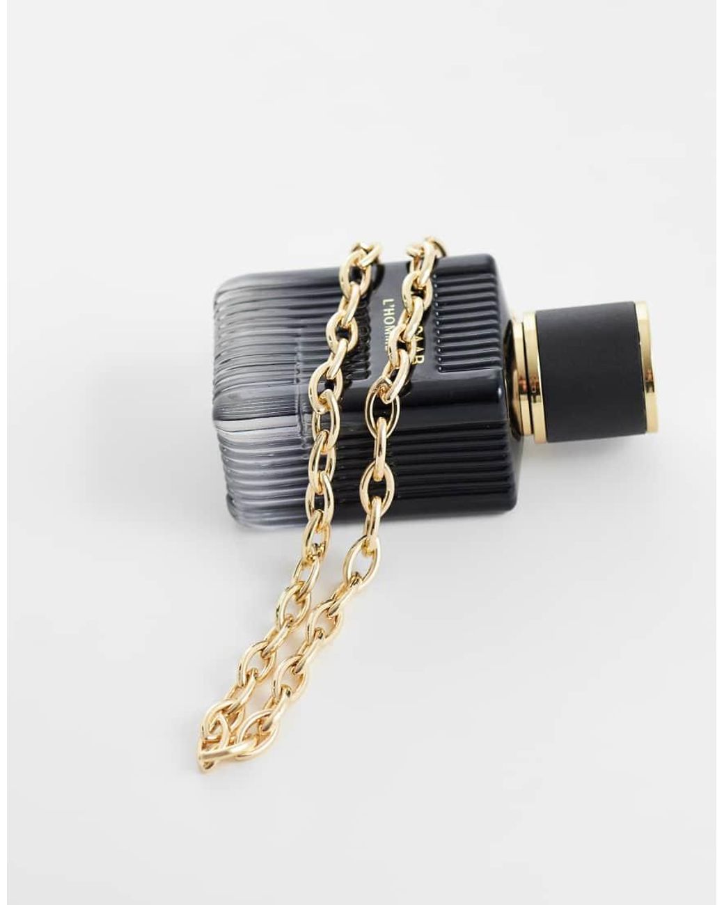 ASOS Metallic Oval Link Chain Necklace for men