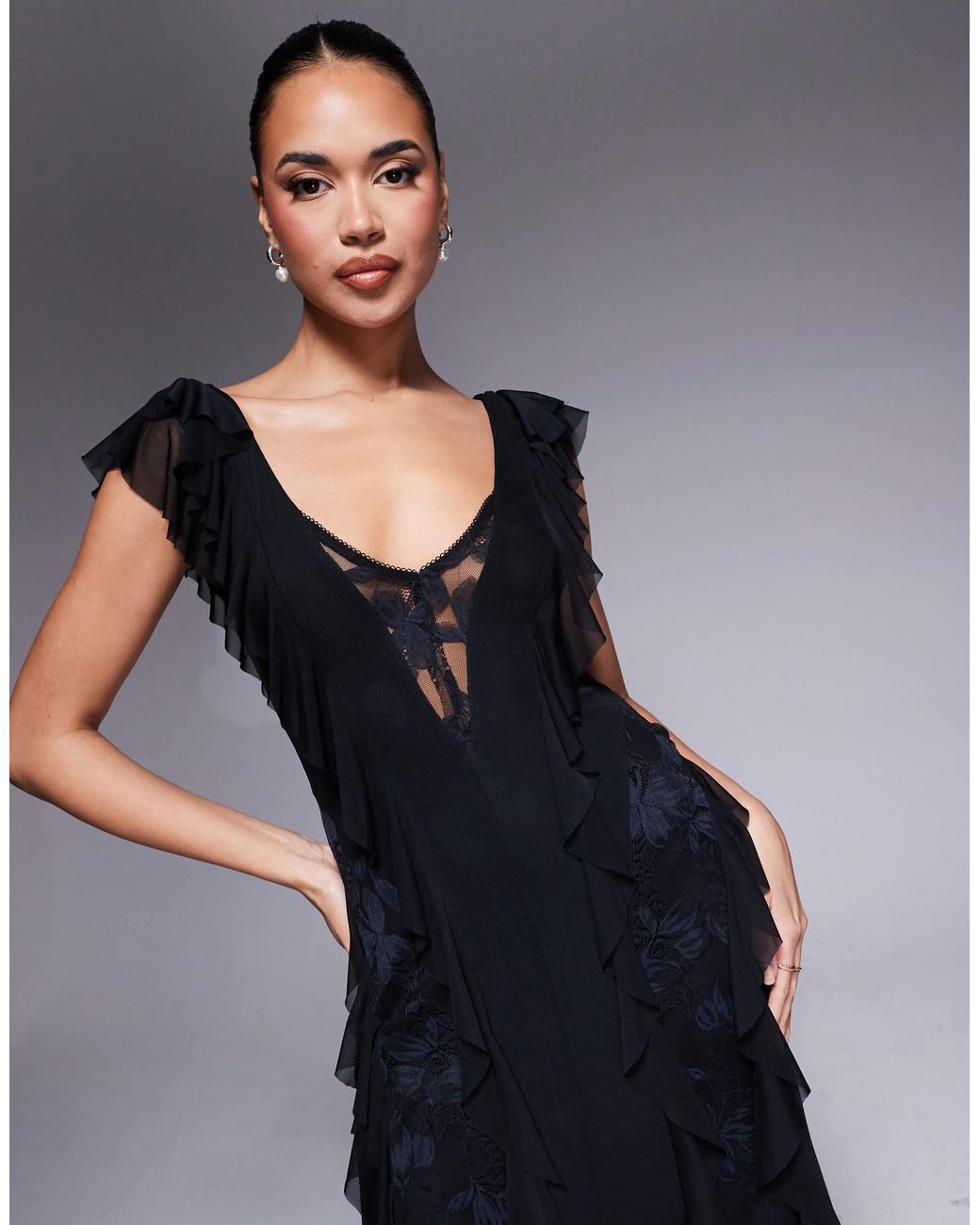 white christmas dresses Cacti Cut-Out Dress main image 1