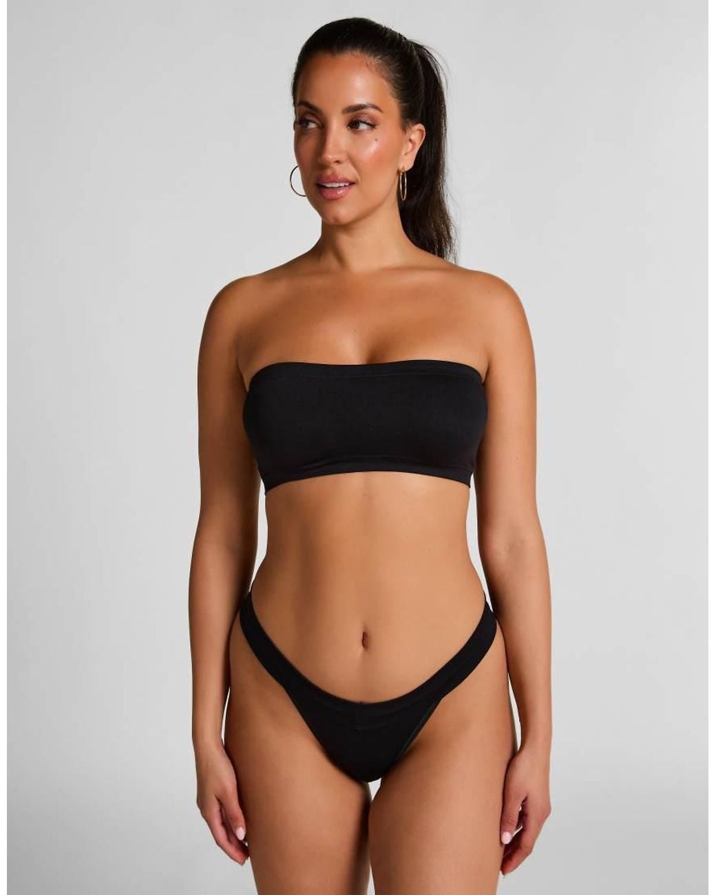 Hunkemöller Black Dide Thong