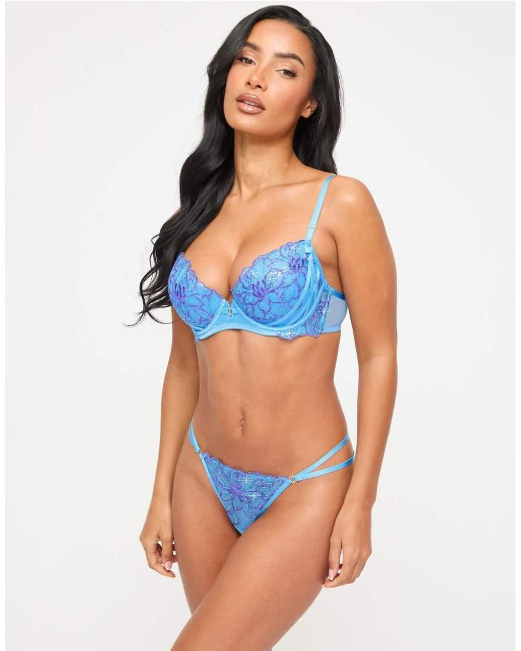 Ann Summers Blue Camille Thong