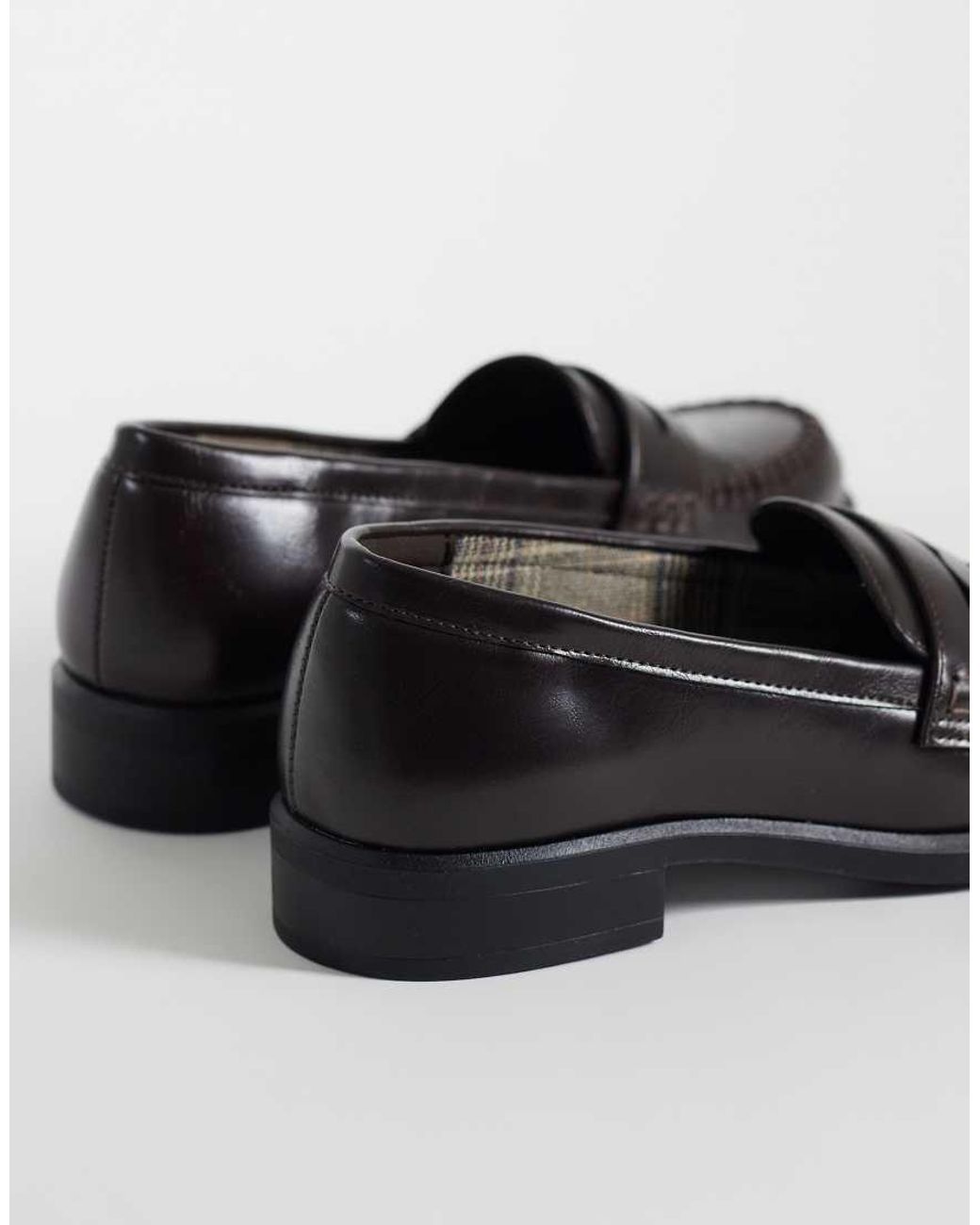 New Look Brown Faux-leather Loafers