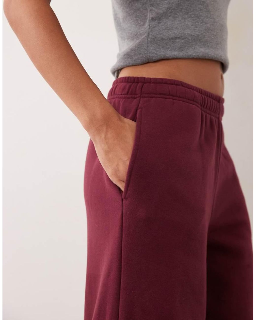 Cotton On Red baggy Sweat Pants