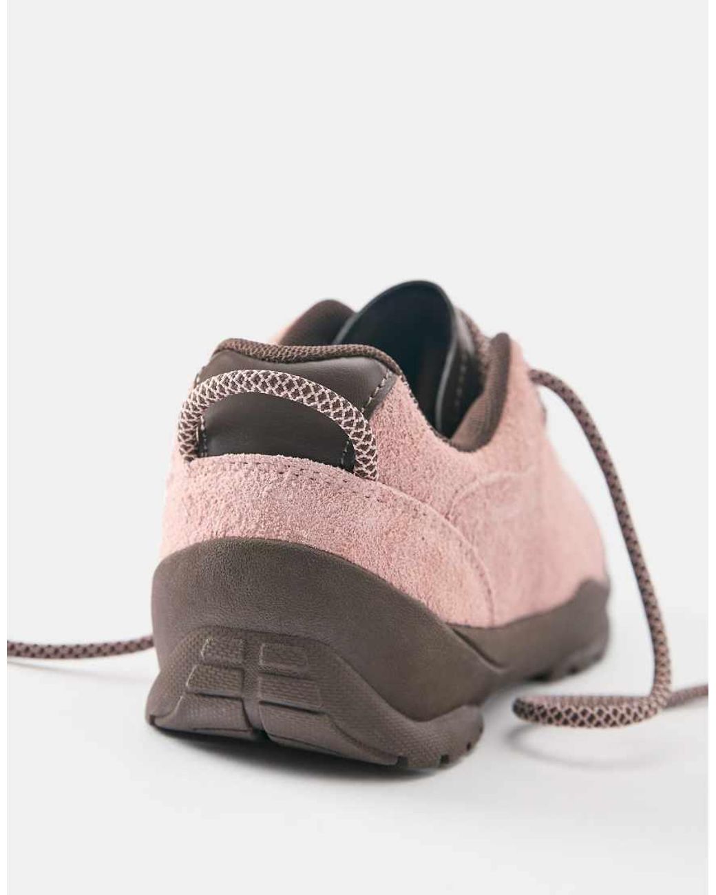 Pull&Bear Pink Hiking Trainers