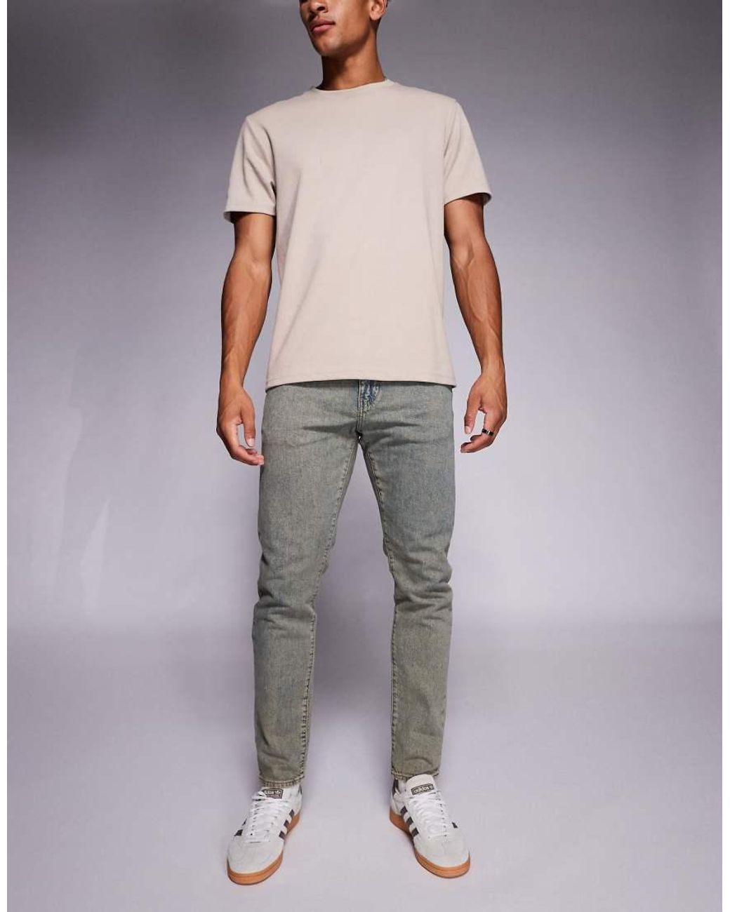 Levi's Gray 512 Slim Tapered Jeans for men
