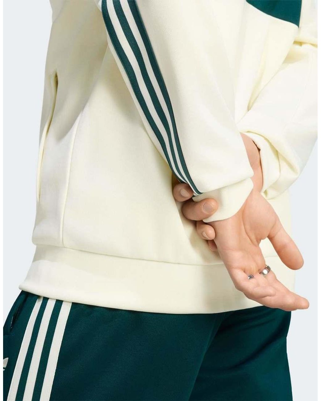 Adidas Originals Green Real Madrid Originals Track Top for men
