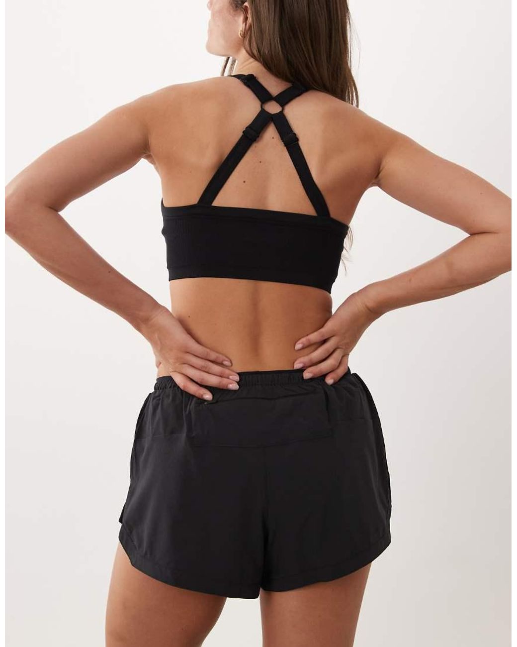New Balance Black Rc 3 Inch Running Short
