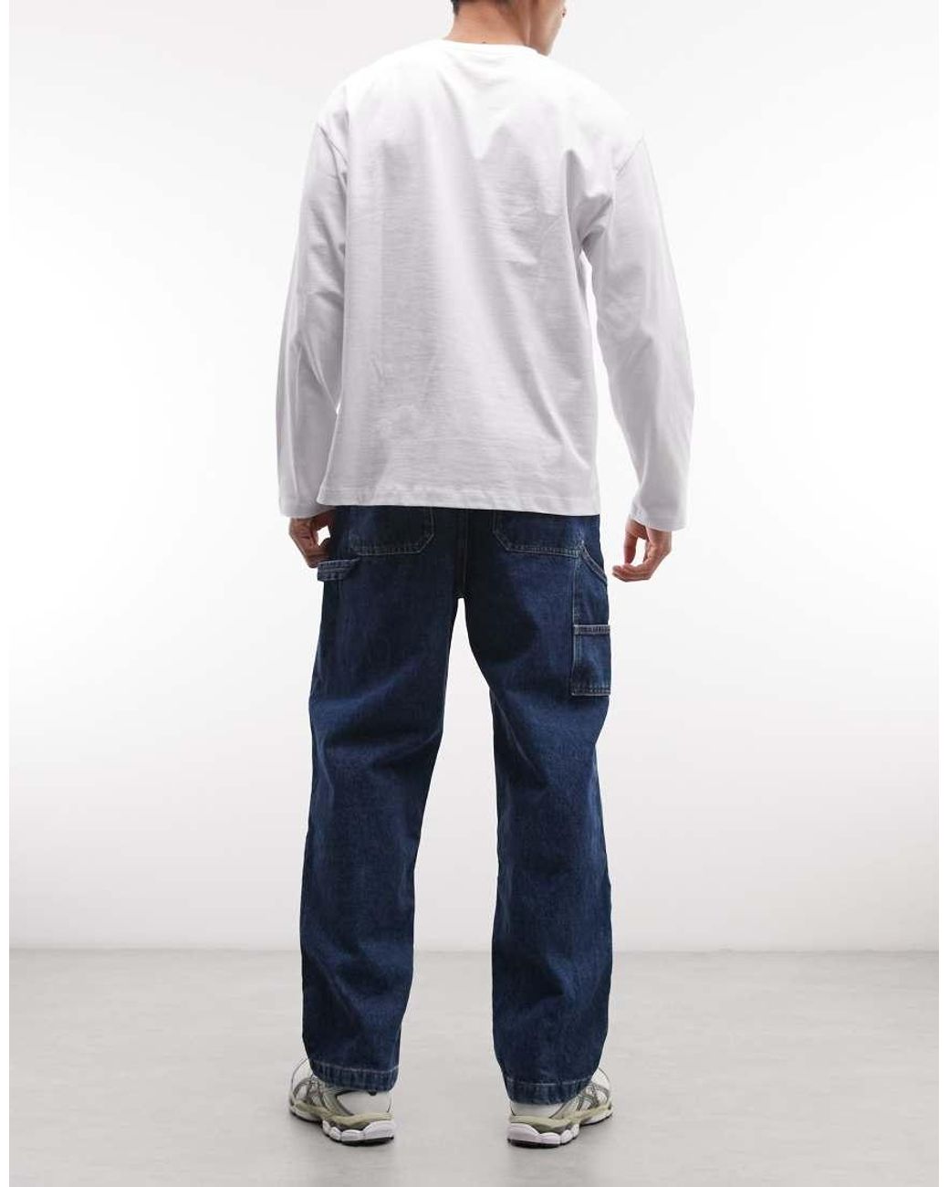 Timberland Blue Denim Carpenter Pant for men