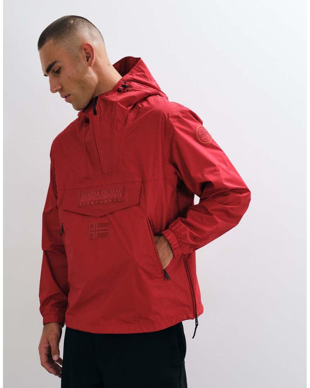 Napapijri Red Anorak for men