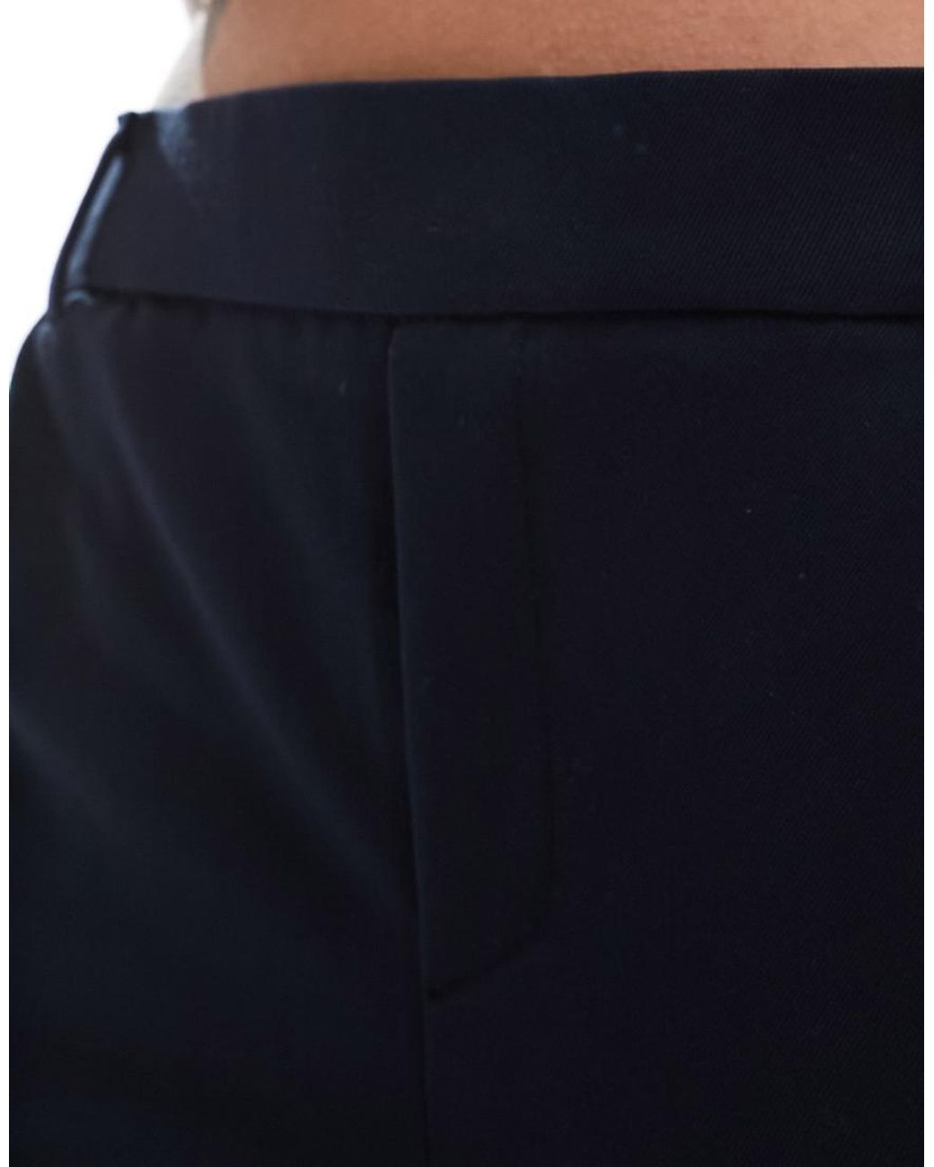 Vero Moda Blue Straight Leg Trousers