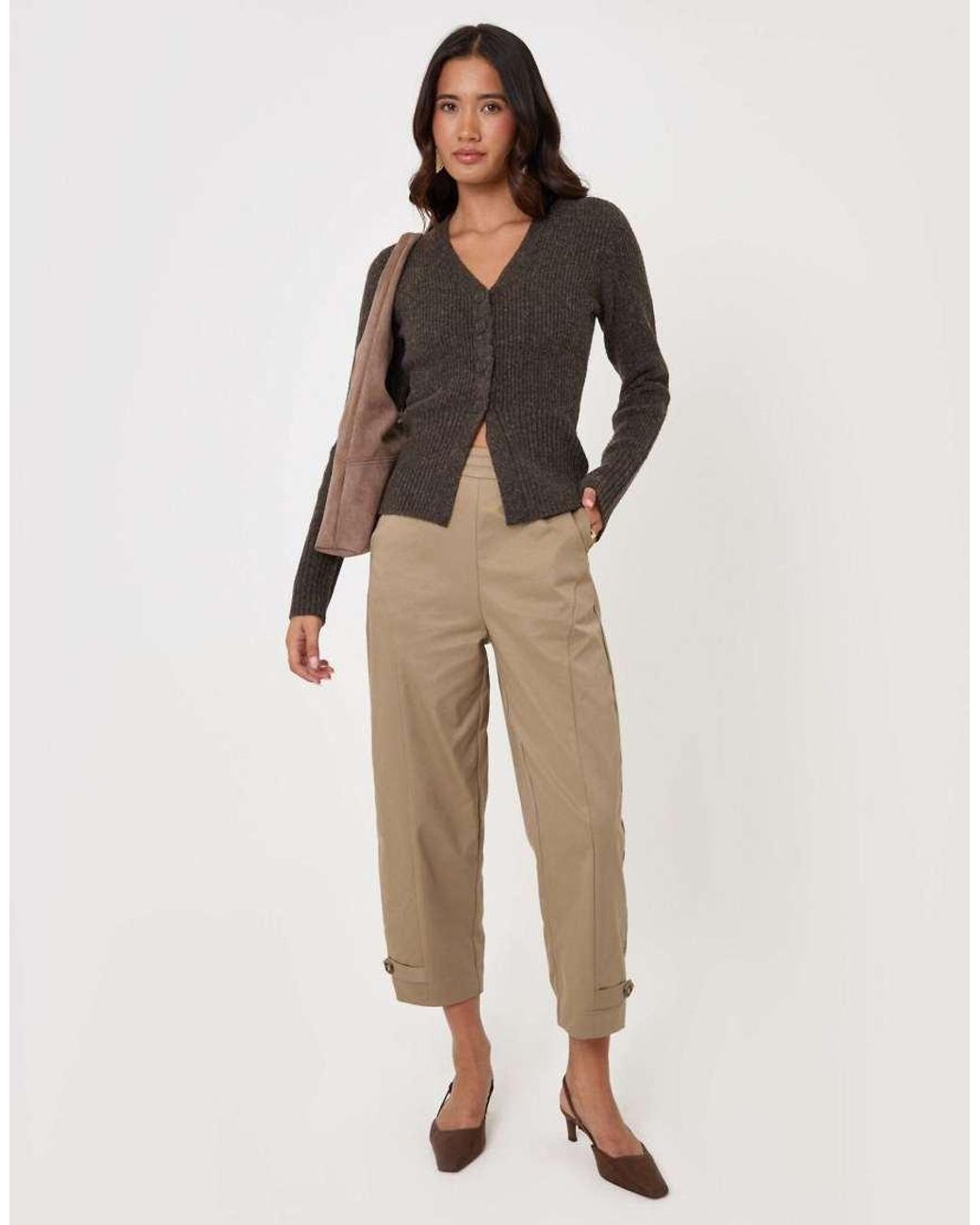 Threadbare Black V Neck Knitted Cardigan