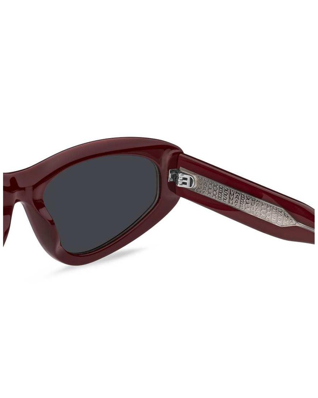 Marc Jacobs Brown Marc Jac Sun Cat Eye Sunglasses With Lenses