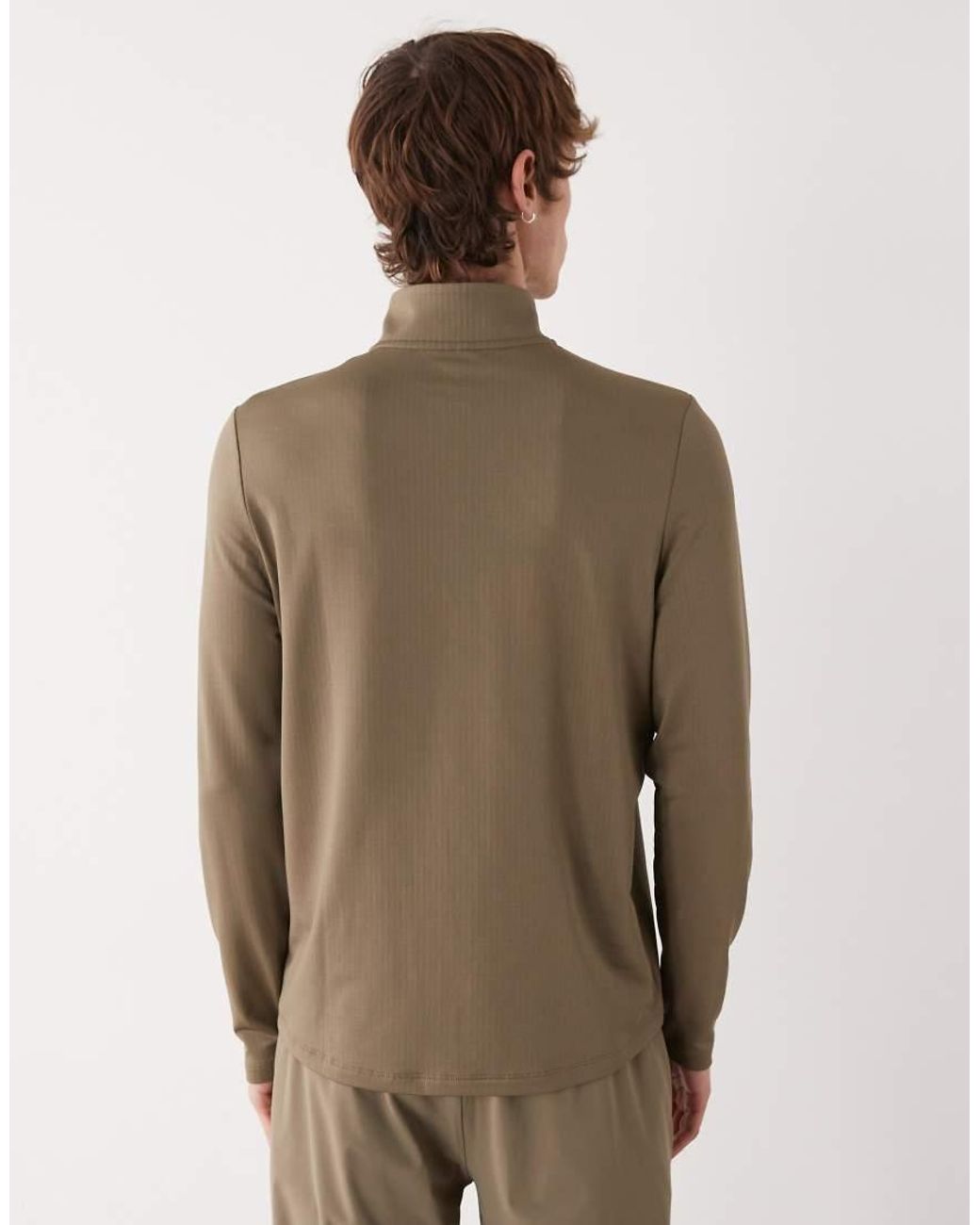 OOSC Natural Elite Activewear 1/4 Zip Top for men