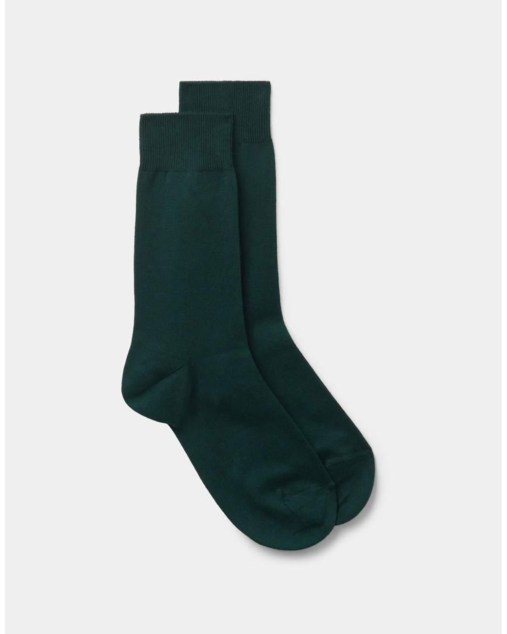 Intimissimi Green Short Warm Cotton Socks for men