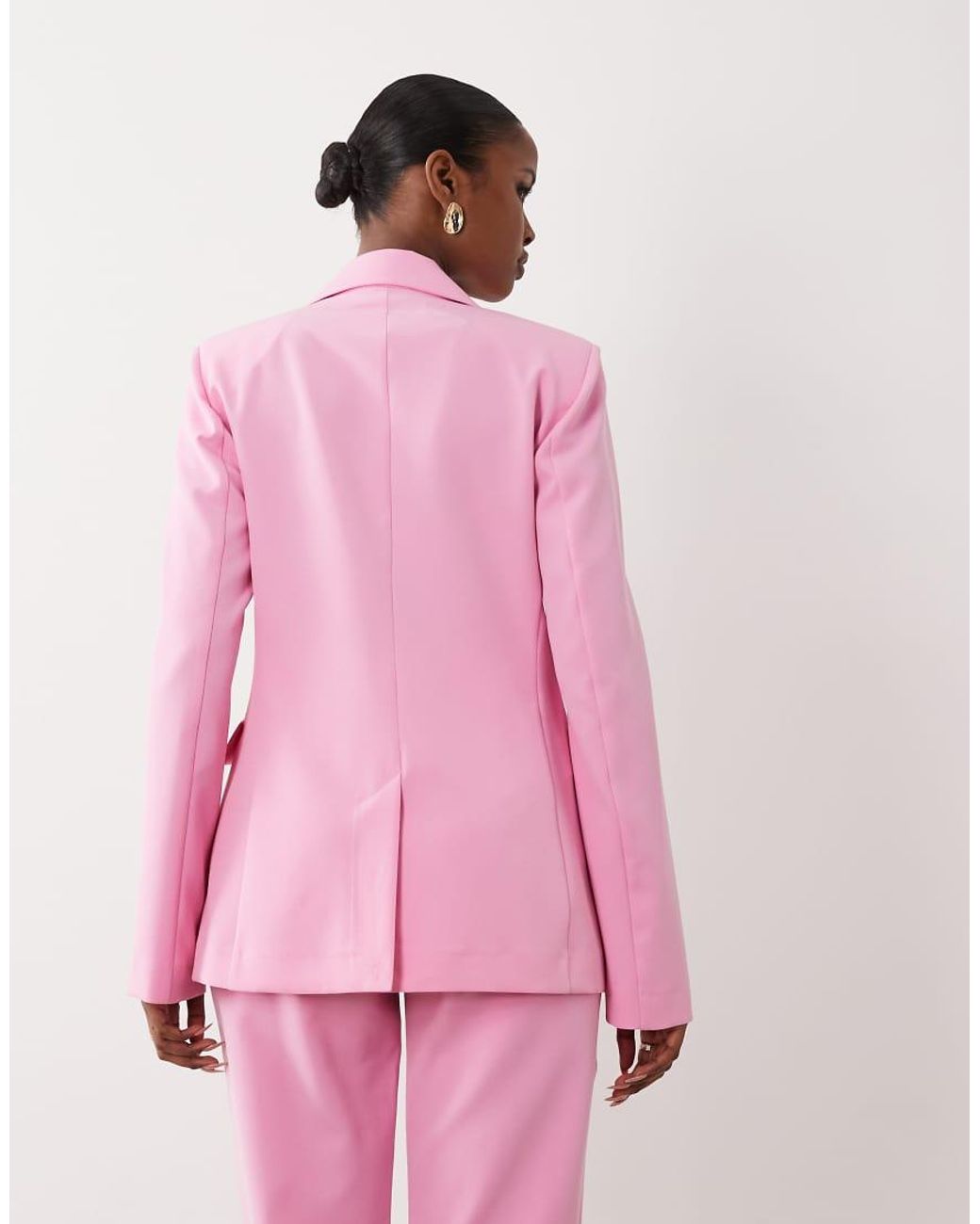 ASOS Pink Co-ord Tailored Blazer