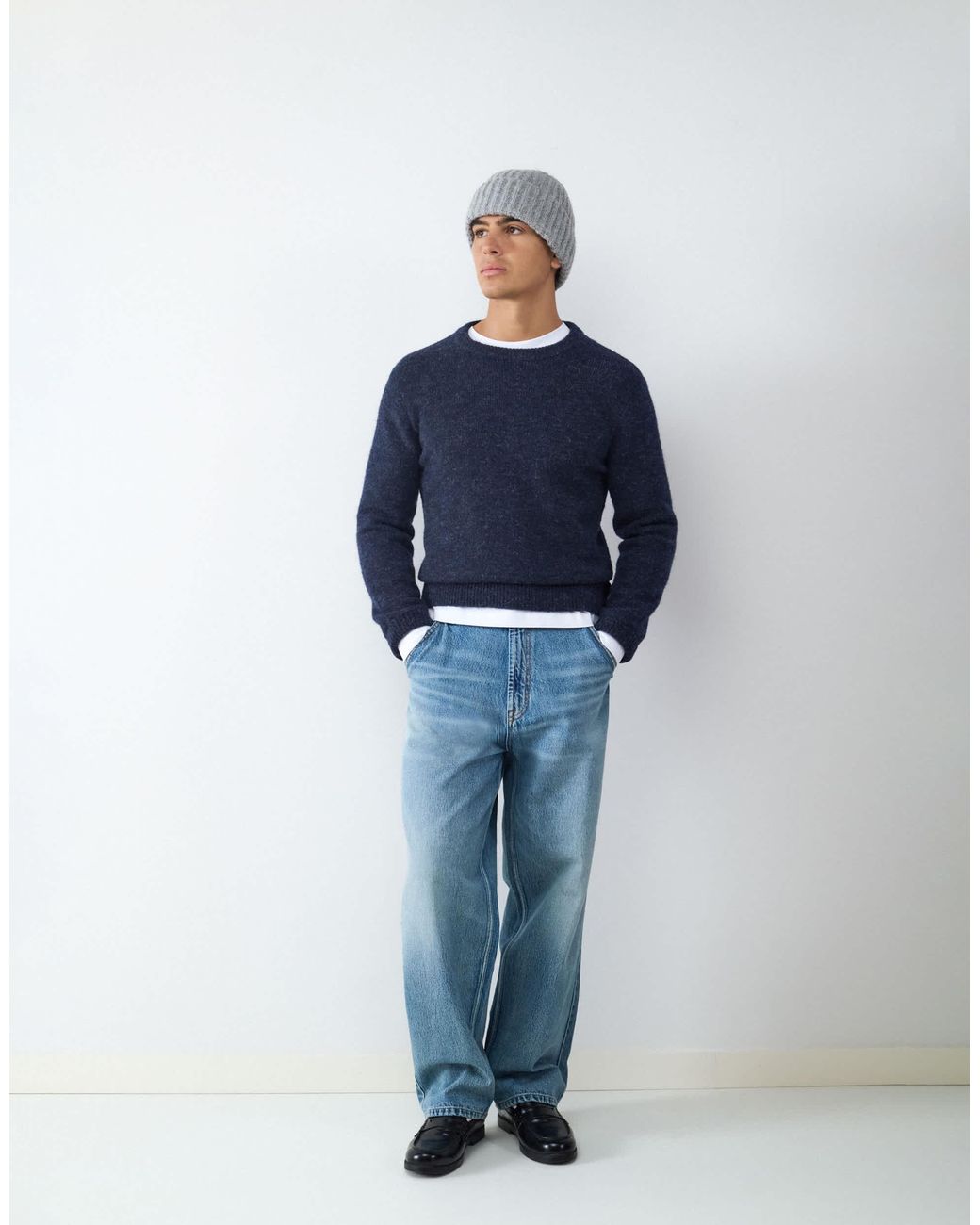 Balmohk – strickpullover in Blue für Herren