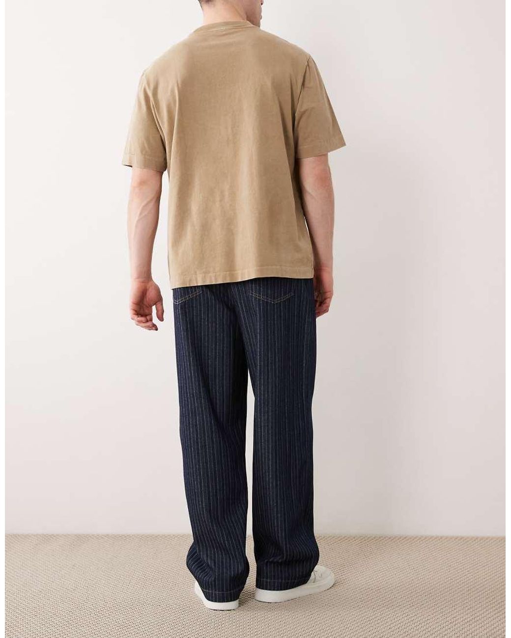 ASOS Natural Loose Lightweight Jeans for men