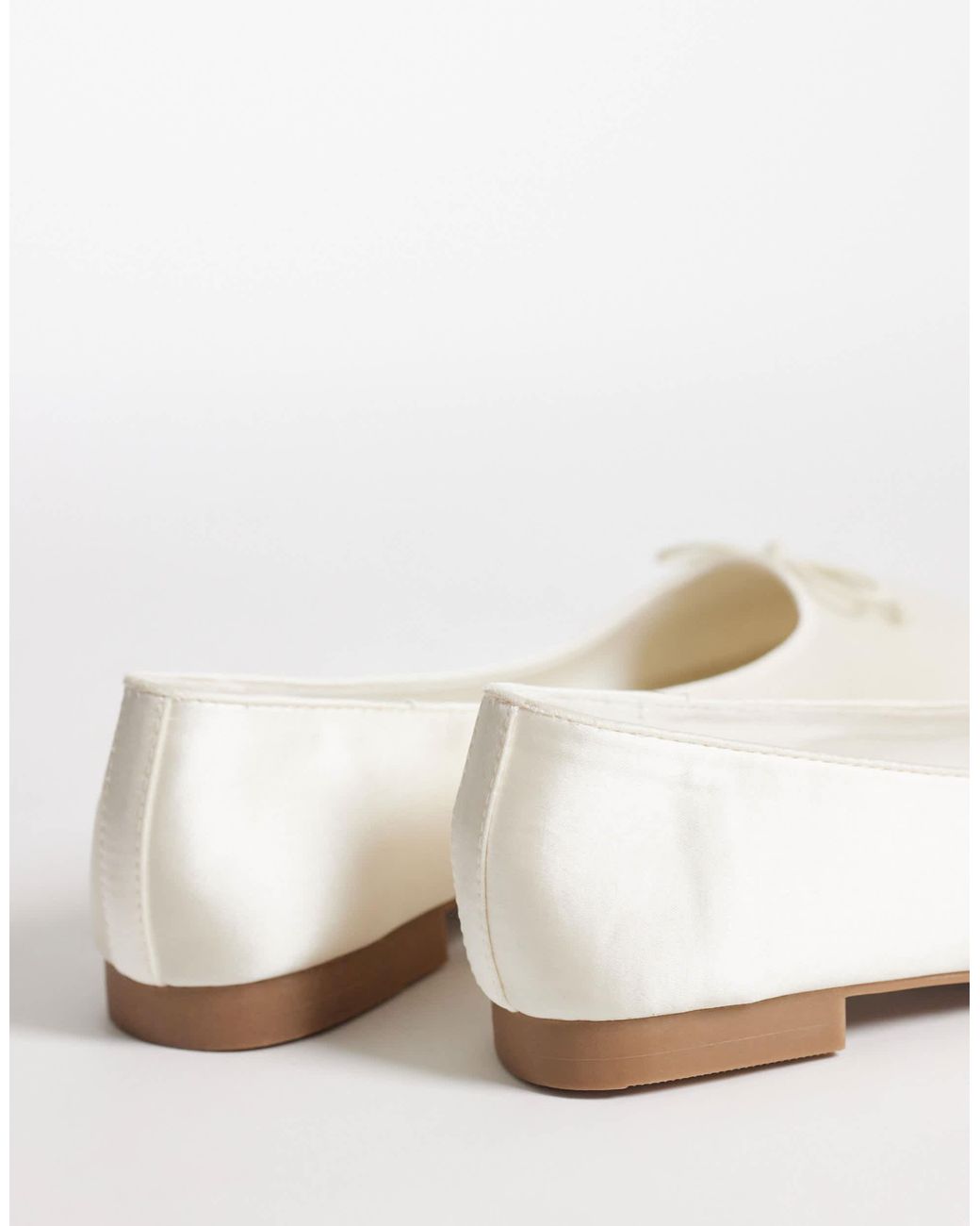 ASOS White Lion Bow Ballets