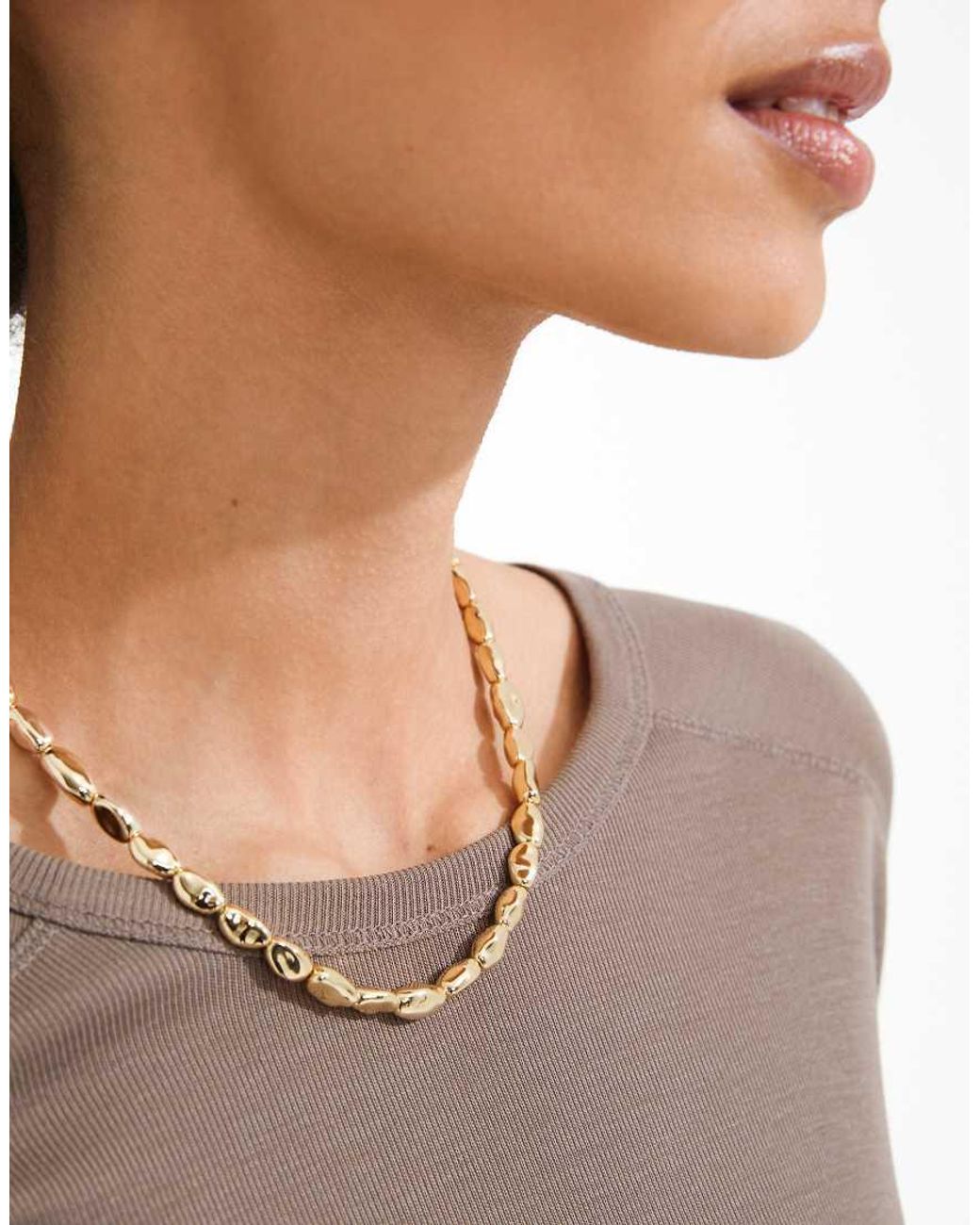 Pilgrim Metallic Presence Necklace