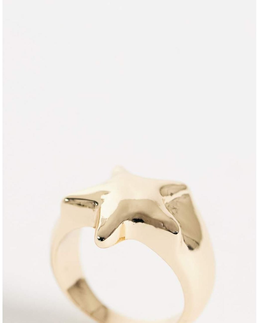 ASOS Natural Ring With Star Design