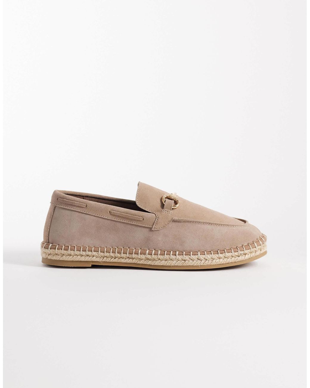 ASOS Natural Espadrilles With Snaffle for men