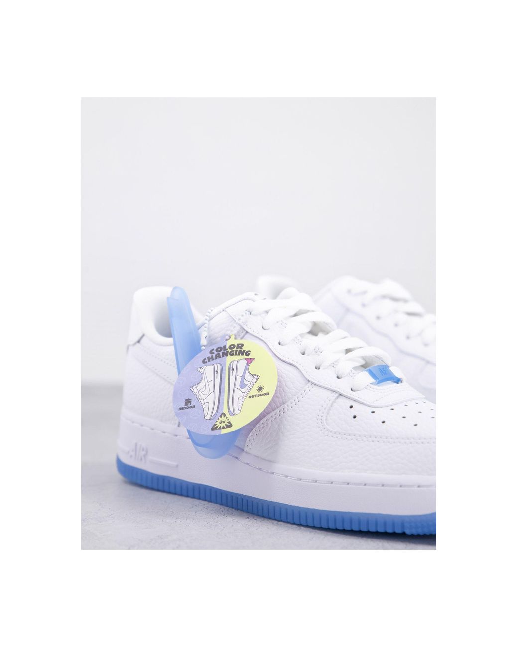 kleur veranderende air force 1