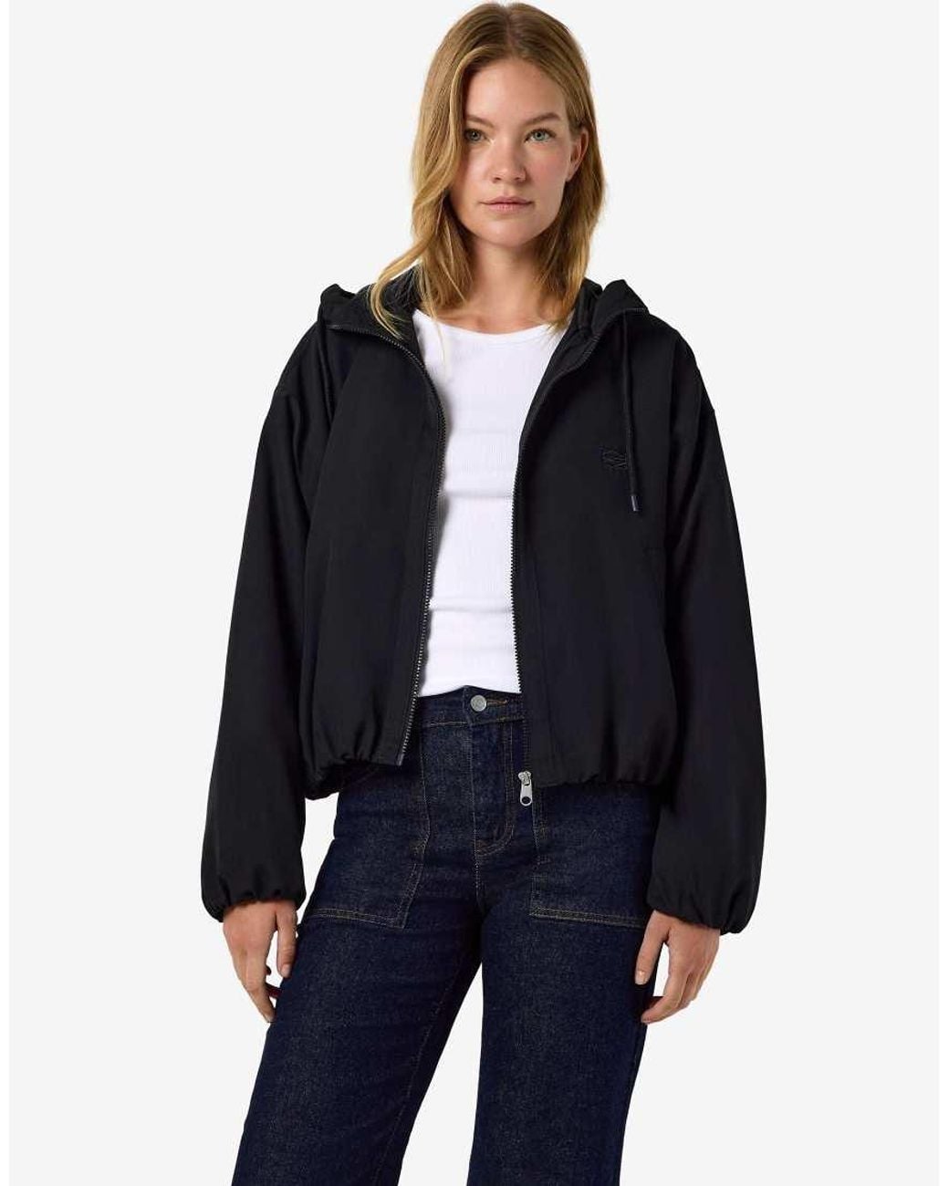 Noisy May Blue Hooded Jacket