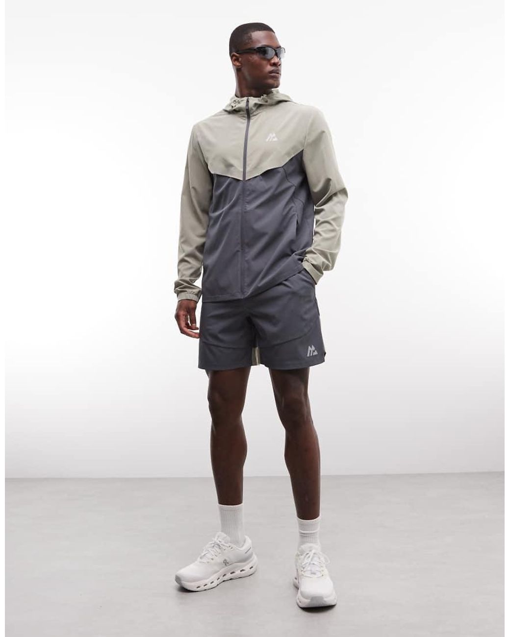 MONTIREX Gray Swift Shorts for men