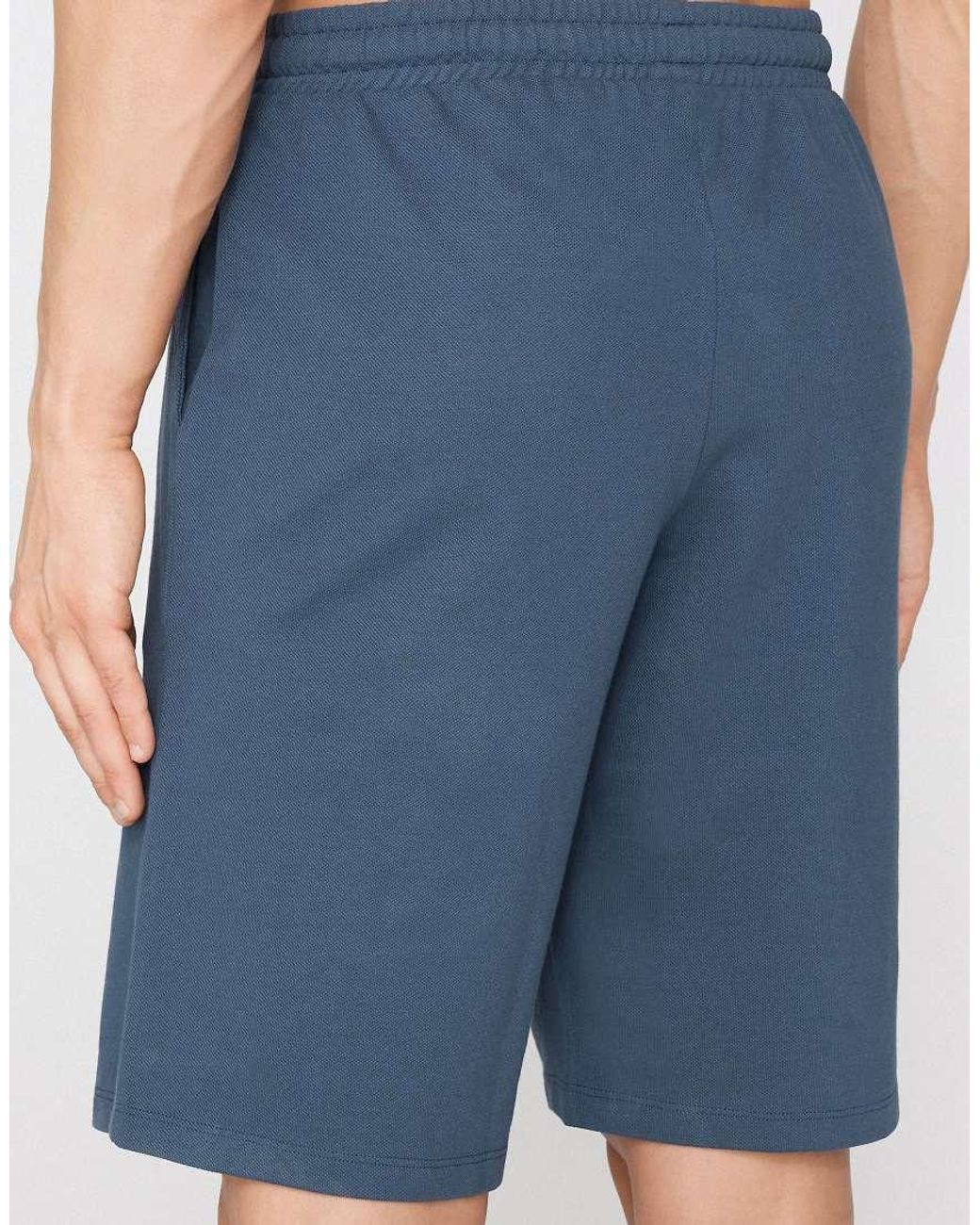 Tezenis Blue Piqué Shorts for men