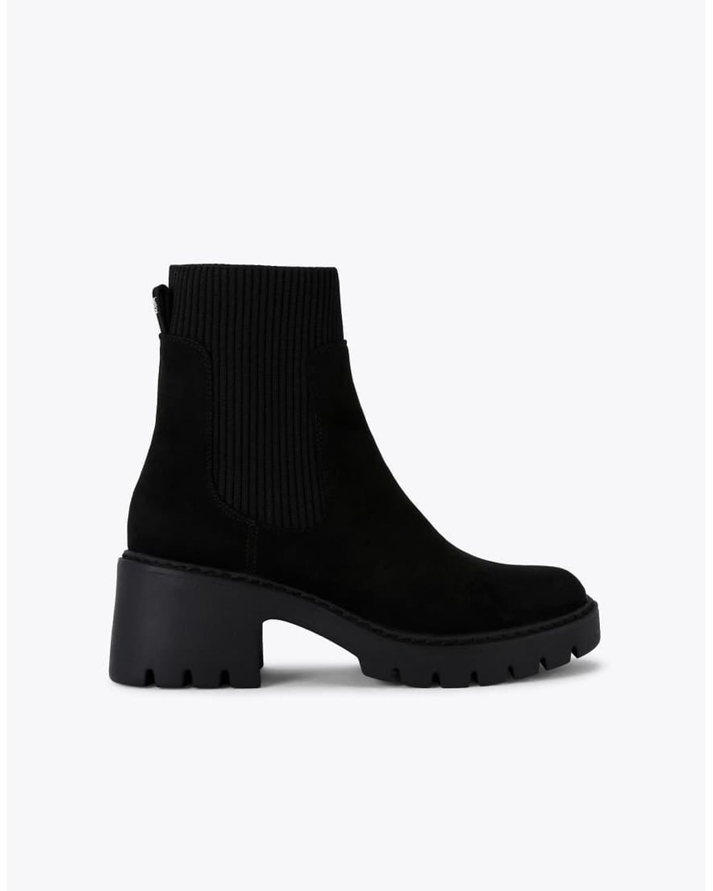 KG by Kurt Geiger Blue Tess Mid Ankle Boots