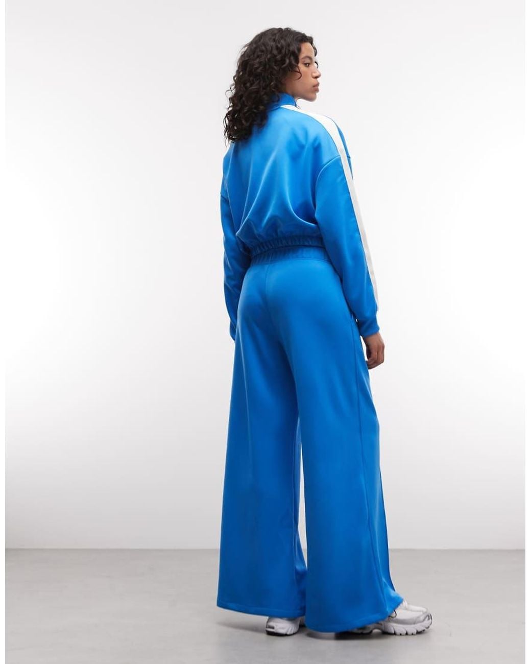 Nike Blue Street Wide Leg Trackpants