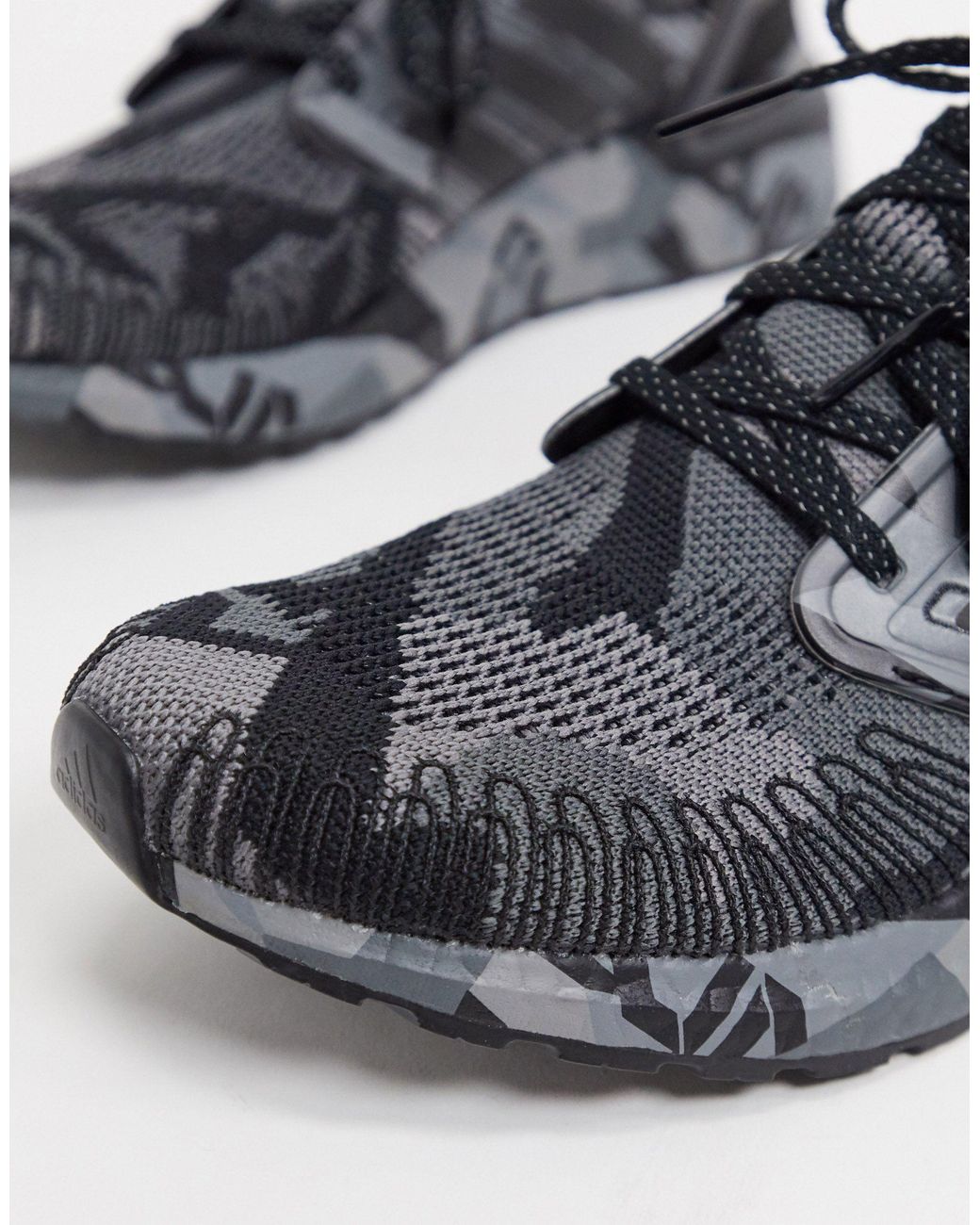 Zapatillas en camuflaje running ultraboost 20 adidas Originals de Caucho de  color Negro para hombre | Lyst